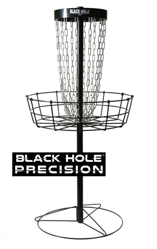 MVP Disc Sports Black Hole Precision Disc Golf Practice Basket House
